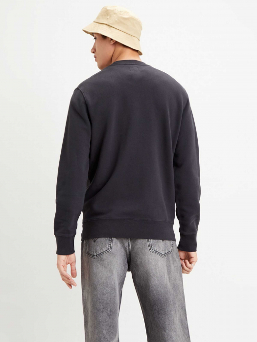 Levi's Мужской Свитшот Чёрный Regular [2]