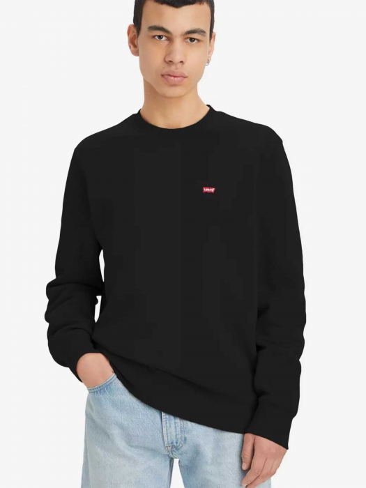 Levi's Мужской Свитшот Чёрный Regular [3]