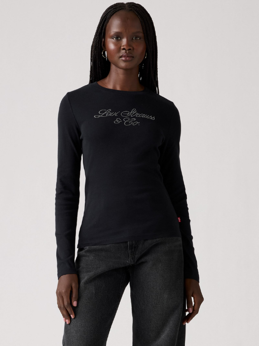 Levi's Bluza Neagra Regular Femei [1]