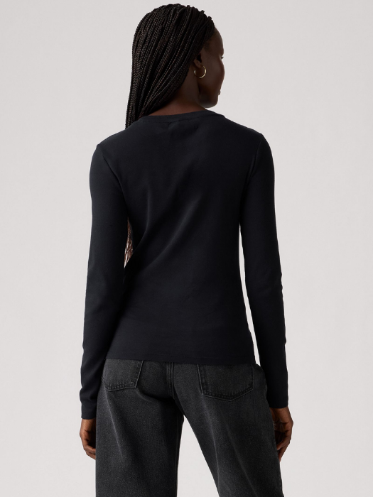 Levi's Bluza Neagra Regular Femei [4]