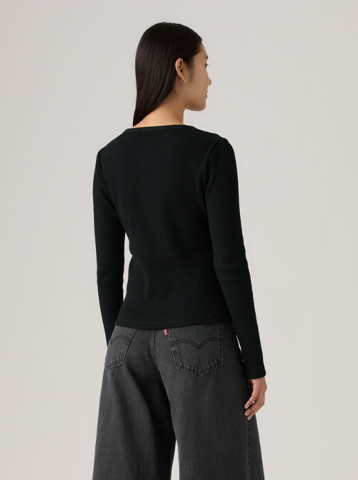 Levi's Bluza Neagra Slim Femei [4]
