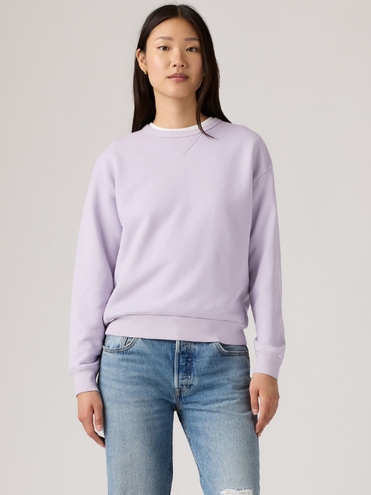 Levi's Женский Свитшот Сиреневый Regular [1]