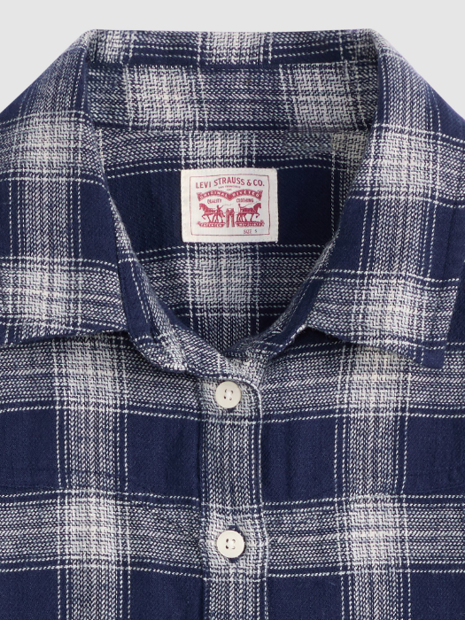 Levi's Camasa Albastra/Alba Regular Femei [5]