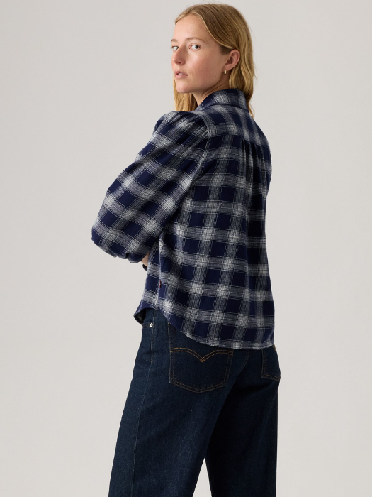 Levi's Camasa Albastra/Alba Regular Femei [4]