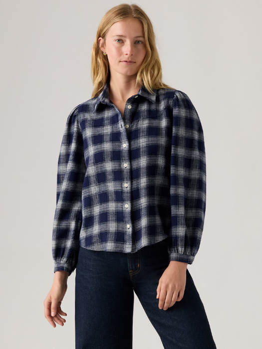 Levi's Camasa Albastra/Alba Regular Femei [1]