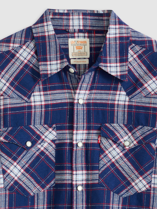 Levi's Рубашка Albastru/Alb Relaxed [5]