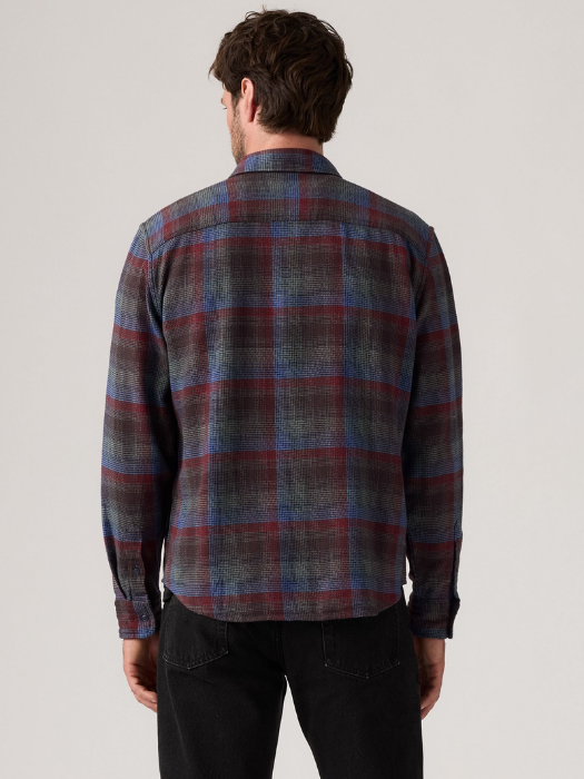 Levi's Рубашка Albastru/Verde Relaxed [4]
