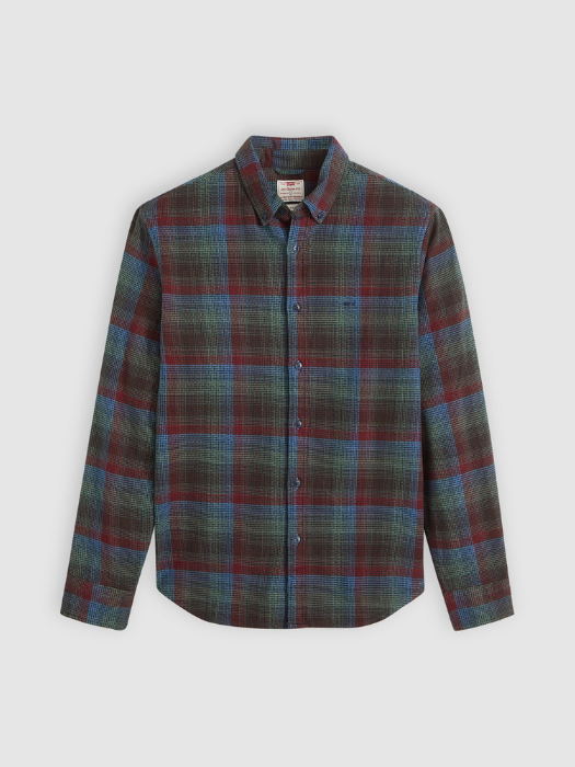 Levi's Рубашка Albastru/Verde Relaxed [6]