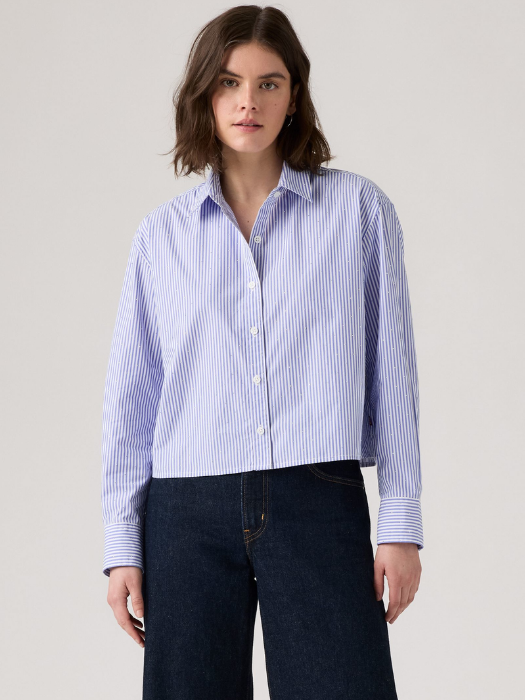 Levi's Женская Рубашка Синяя Regular [1]