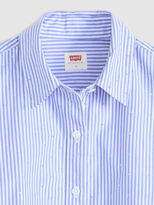 Levi's Женская Рубашка Синяя Regular [5]