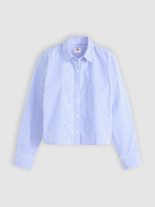 Levi's Женская Рубашка Синяя Regular [6]