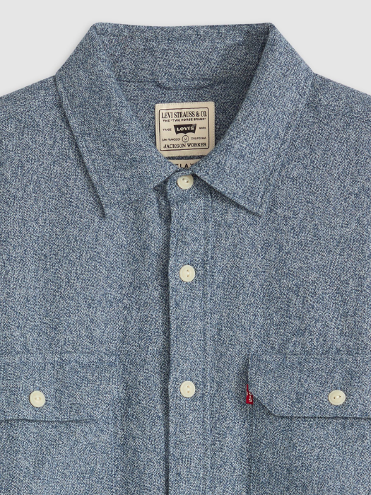 Levi's Мужская Рубашка Синяя Relaxed [5]