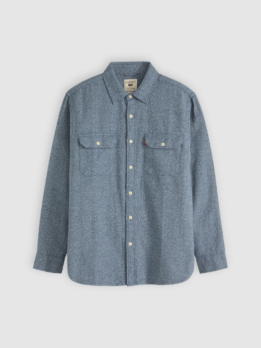 Levi's Мужская Рубашка Синяя Relaxed [6]