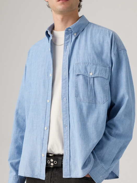 Levi's Рубашка Blue Relaxed [3]