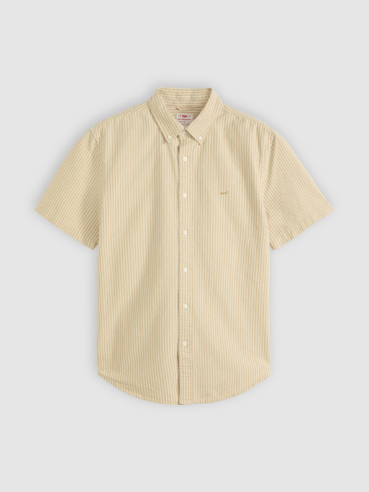 Levi's Camasa Cu Maneca Scurta Crem Relaxed Barbati [6]