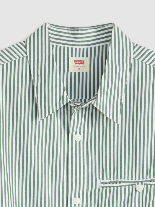 Levi's Camasa Cu Maneca Scurta Verde Relaxed Barbati [5]