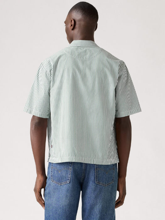 Levi's Camasa Cu Maneca Scurta Verde Relaxed Barbati [4]