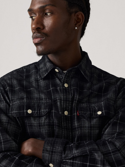 Levi's Рубашка Gri/Alb Regular [3]