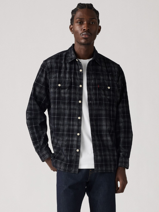Levi's Рубашка Gri/Alb Regular [1]