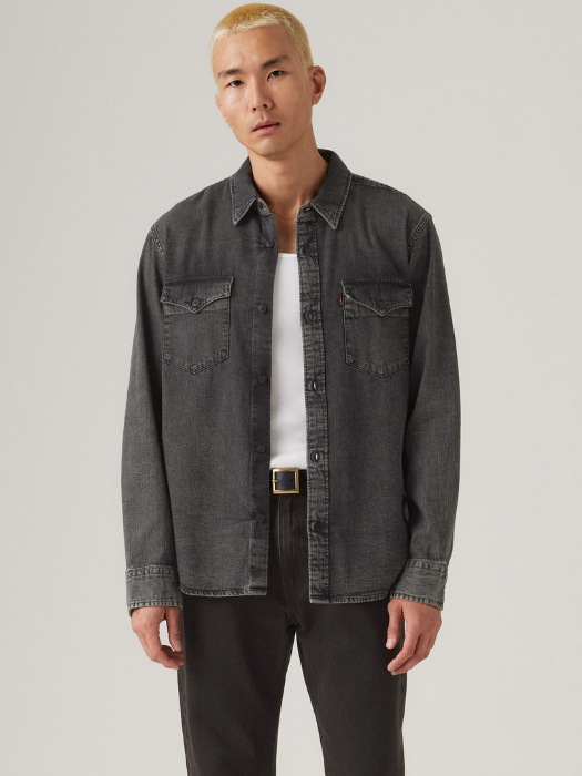 Levi's Camasa Gri Inchis Relaxed Barbati [1]