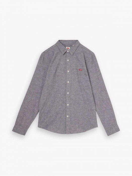 Levi's Мужская Рубашка Тёмная Серая Slim [5]
