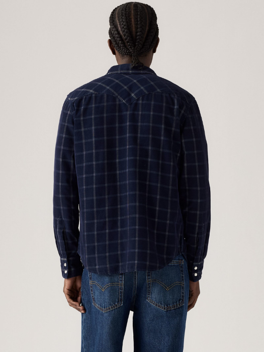 Levi's Мужская Рубашка Индиго Relaxed [4]