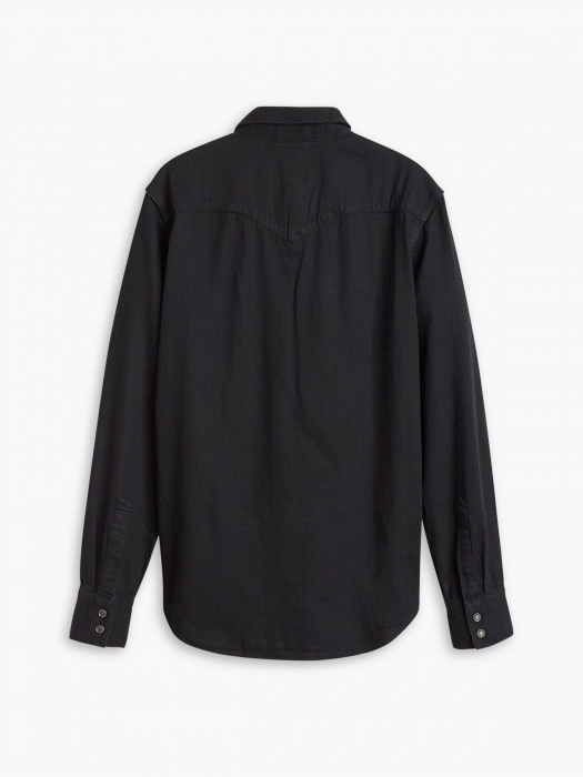 Levi's Мужская Рубашка Чёрная Regular [5]