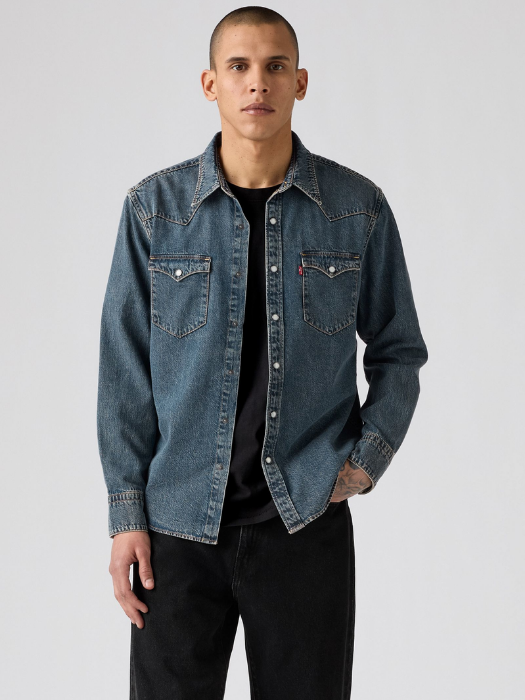 Levi's Рубашка Navy Regular [1]