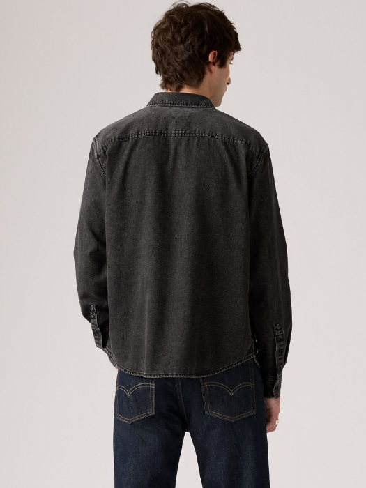 Levi's Camasa Gri Inchis Relaxed Barbati [3]