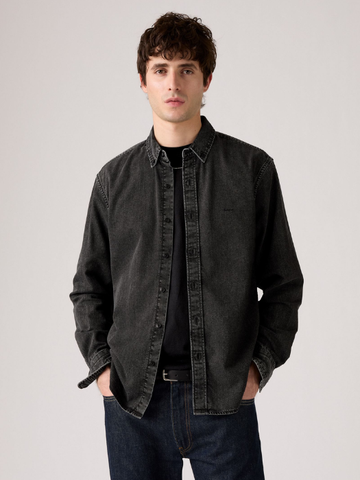 Levi's Camasa Gri Inchis Relaxed Barbati [1]