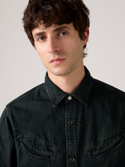 Levi's Camasa Neagra Relaxed Barbati [3]