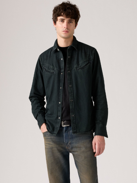 Levi's Camasa Neagra Relaxed Barbati [1]