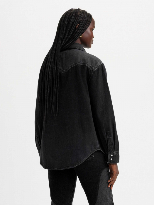 Levi's Camasa Gri Inchis Relaxed Femei [2]