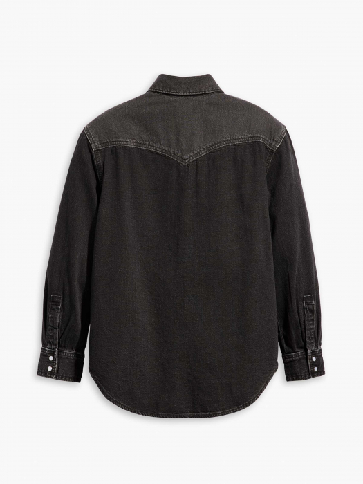 Levi's Camasa Gri Inchis Relaxed Femei [5]