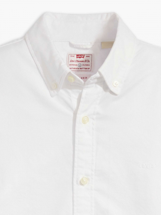 Levi's Мужская Рубашка Белая Regular [5]
