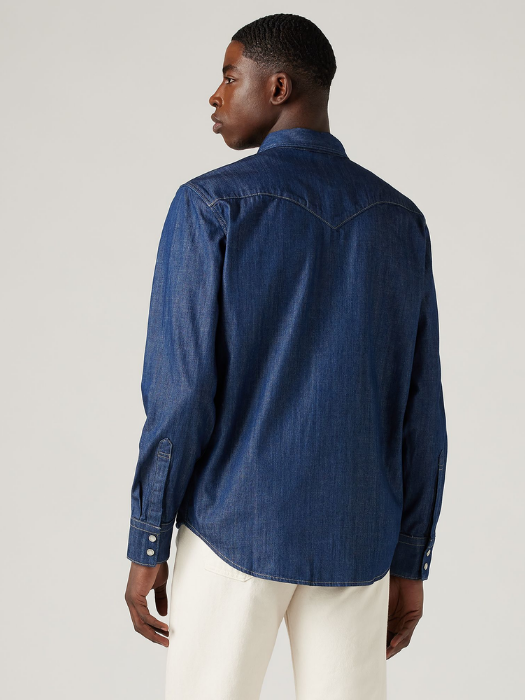 Levi's Мужская Рубашка Индиго Regular [2]