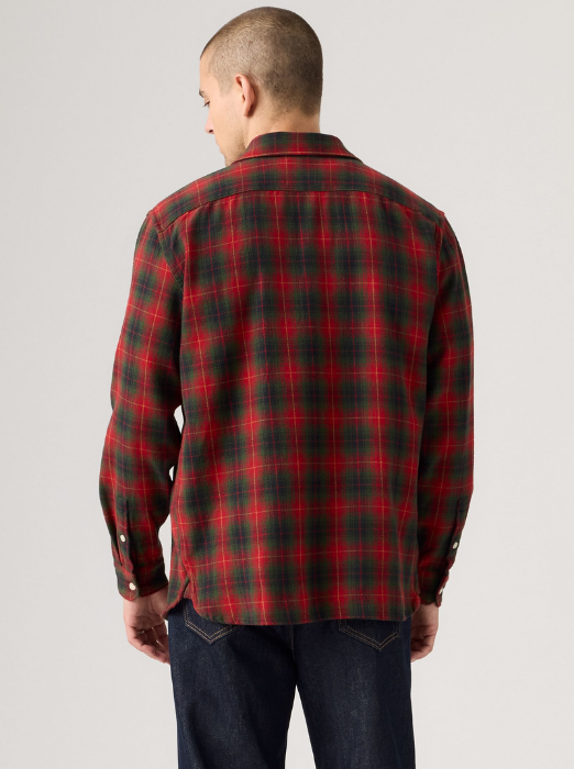 Levi's Мужская Рубашка Rosu/Verde Regular [4]