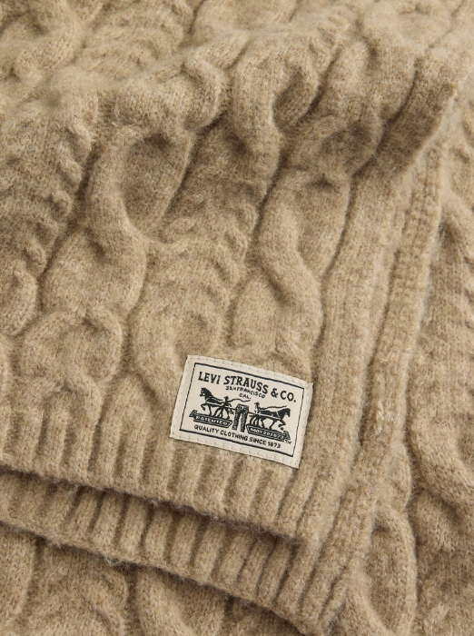 Levi's Женский Шарф Коричневый  [3]
