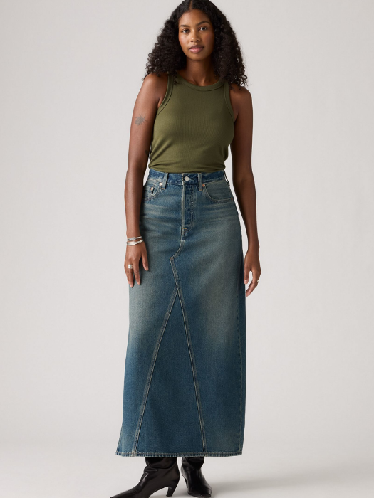 Levi's Fusta Navy  Femei [1]