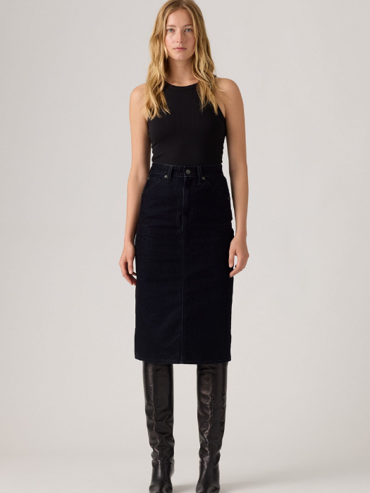 Levi's Fusta Neagra  Femei [1]