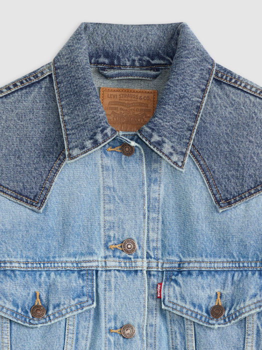 Levi's Sacou Albastru Slim Femei [5]