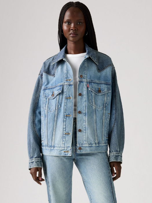 Levi's Sacou Albastru Slim Femei [1]