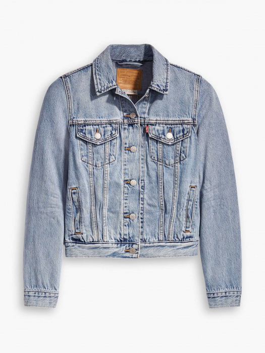 Levi's Женская Куртка Светло-Синяя Slim [7]