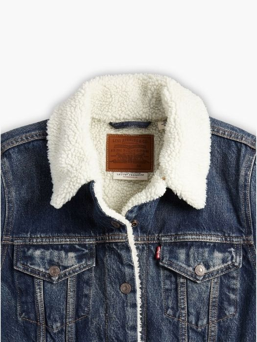 Levi's Geaca Albastra Slim Femei [3]
