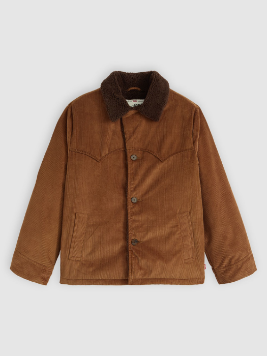 Levi's Мужская Куртка Коричневая Regular [6]