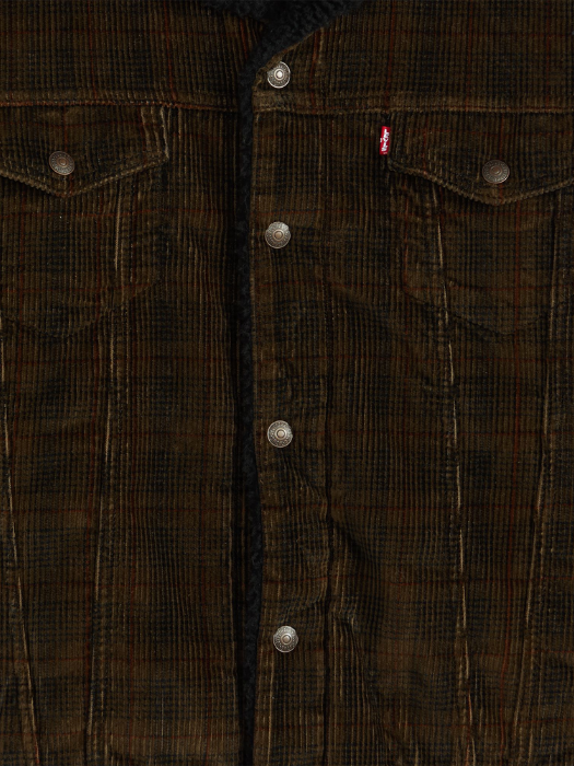 Levi's Мужская Куртка Коричневая Relaxed [6]