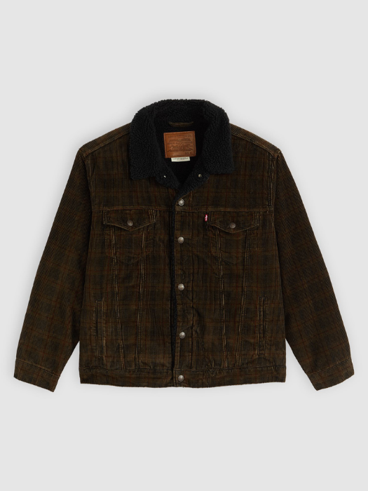 Levi's Мужская Куртка Коричневая Relaxed [5]