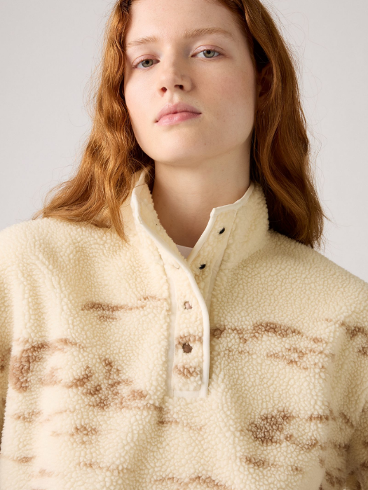 Levi's Geaca Cafeniu/Crem Regular Femei [3]