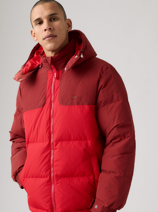 Levi's Geaca Cafeniu/Rosu Regular Barbati [3]