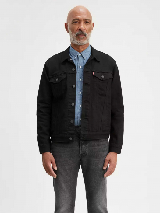 Levi's Мужская Куртка Чёрная Regular [1]